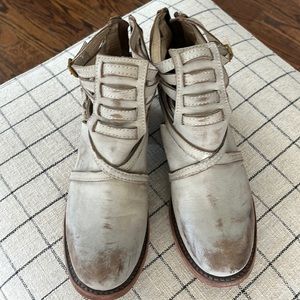 FREEBIRD GREY TAUPE BOOTIES